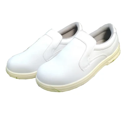 Zehenschutz, zementierte Herren/Damen-Mikrofaser-Injektion, weiße Schuhe zur Energieversorgung