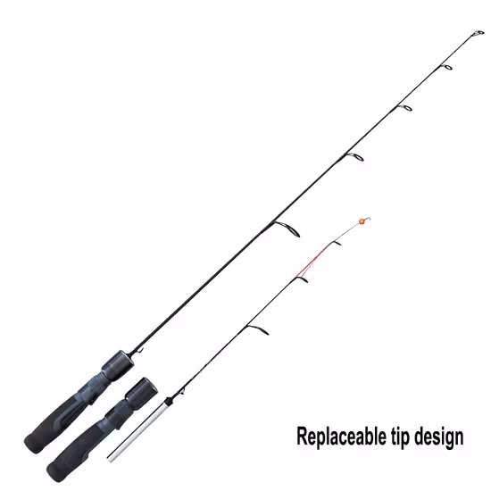 Maßgeschneiderte 26'' bis 32'' E-Glas-Angelrute und Combo zum Eisfischen